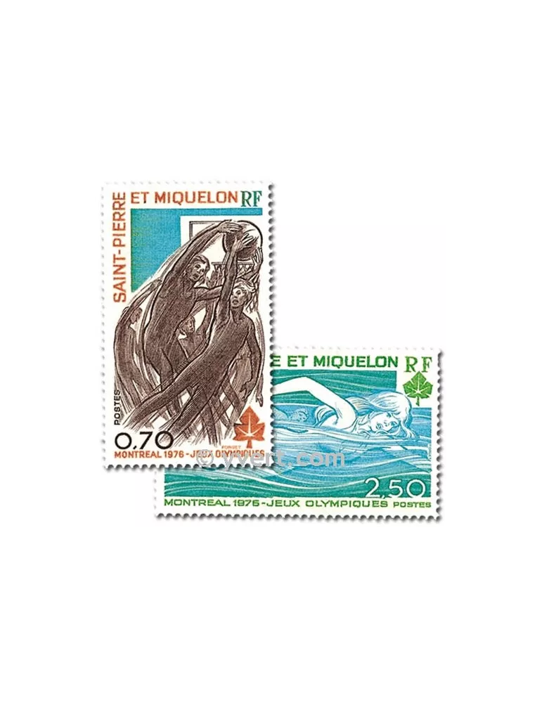 n° 450/451 -  Timbre Saint-Pierre et Miquelon Poste