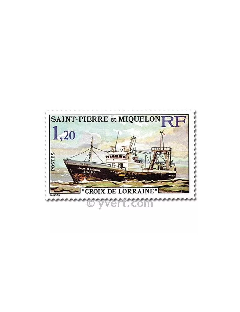 n° 453/454 -  Timbre Saint-Pierre et Miquelon Poste