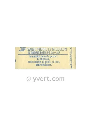 n° C464a -  Timbre Saint-Pierre et Miquelon Poste