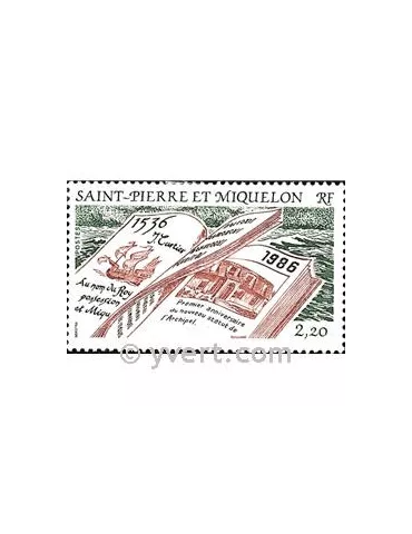 n° 470 -  Timbre Saint-Pierre et Miquelon Poste