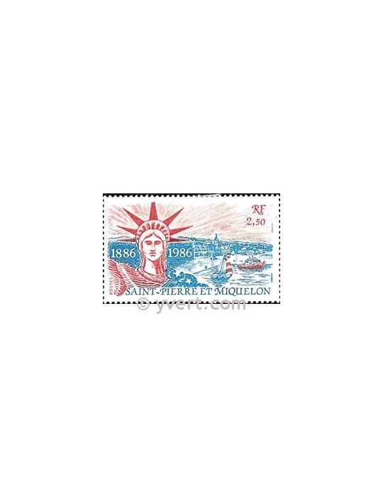 n° 471 -  Timbre Saint-Pierre et Miquelon Poste