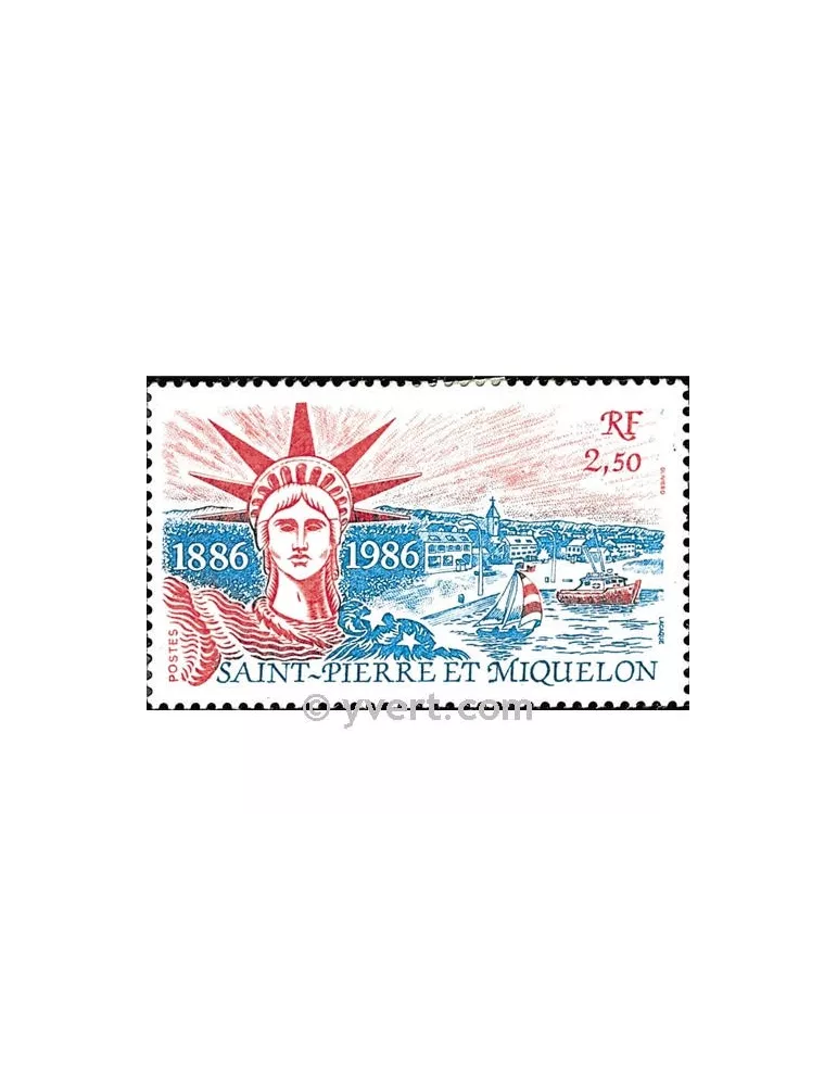 n° 471 -  Timbre Saint-Pierre et Miquelon Poste