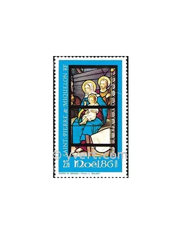 n° 474 -  Timbre Saint-Pierre et Miquelon Poste