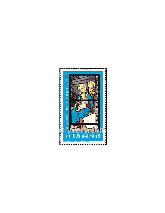 n° 474 -  Timbre Saint-Pierre et Miquelon Poste