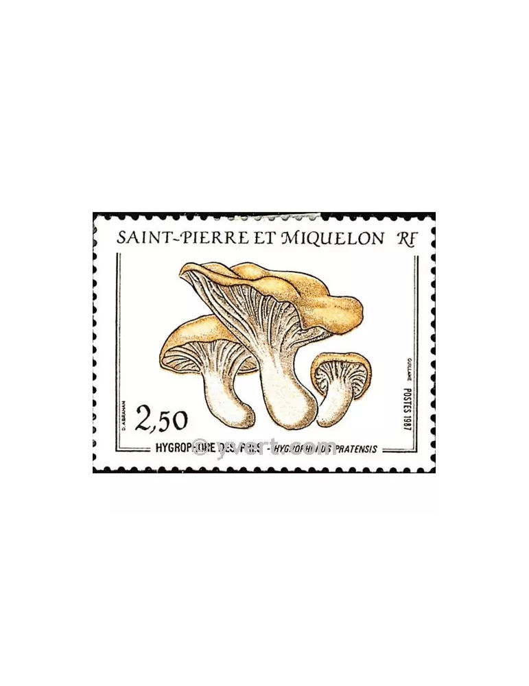 n° 475 -  Timbre Saint-Pierre et Miquelon Poste