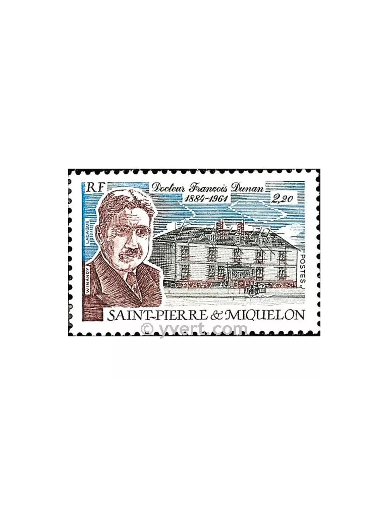 n° 476 -  Timbre Saint-Pierre et Miquelon Poste