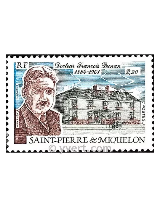 n° 476 -  Timbre Saint-Pierre et Miquelon Poste