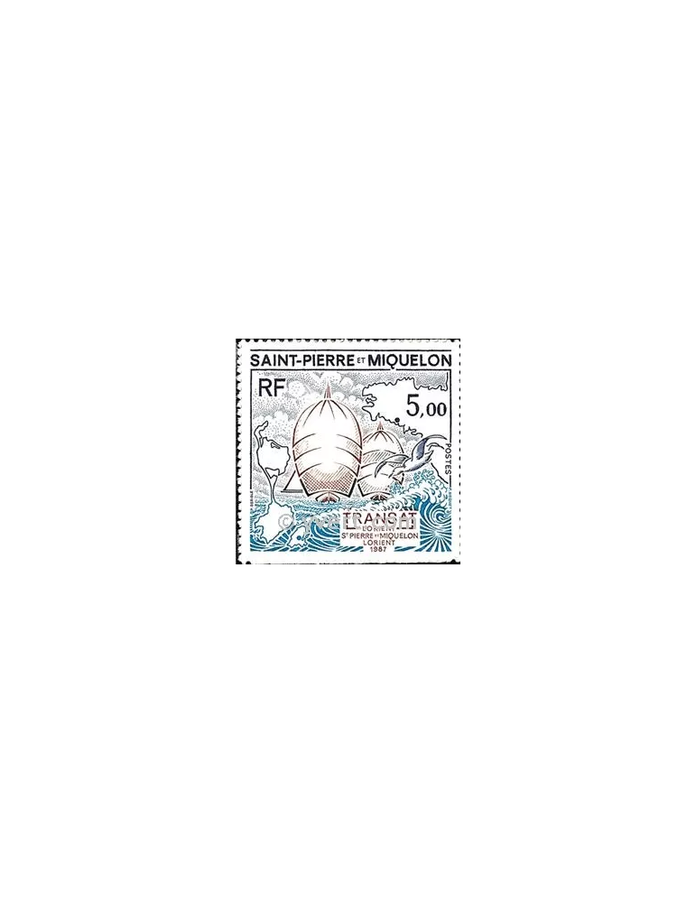 n° 477 -  Timbre Saint-Pierre et Miquelon Poste