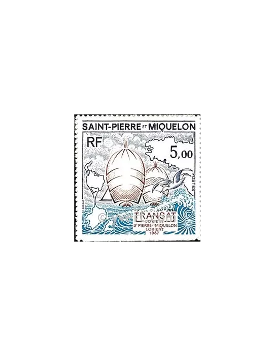 n° 477 -  Timbre Saint-Pierre et Miquelon Poste