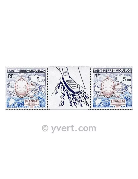 n° 477A -  Timbre Saint-Pierre et Miquelon Poste