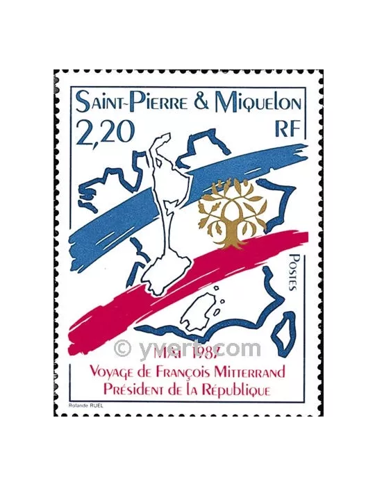 n° 478 -  Timbre Saint-Pierre et Miquelon Poste