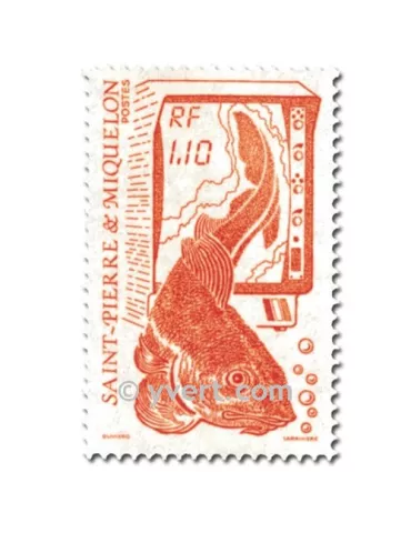 n° 480/481 -  Timbre Saint-Pierre et Miquelon Poste 2