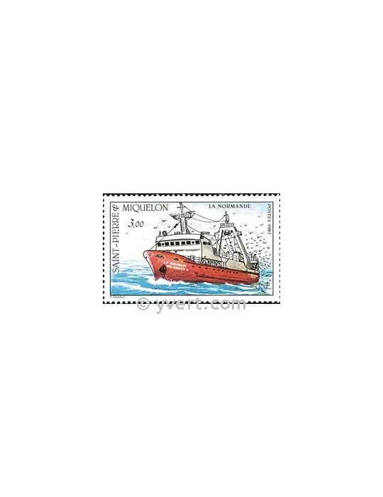 n° 482 -  Timbre Saint-Pierre et Miquelon Poste