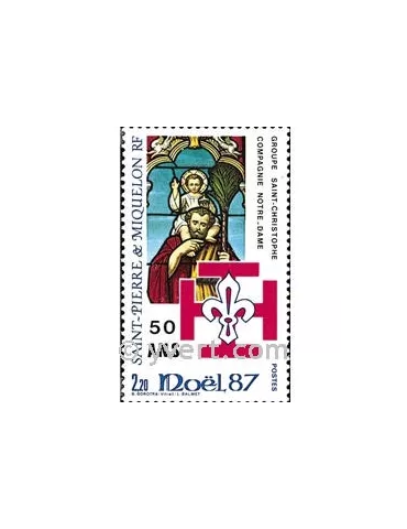 n° 483 -  Timbre Saint-Pierre et Miquelon Poste