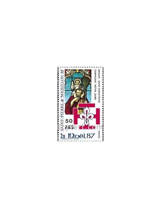 n° 483 -  Timbre Saint-Pierre et Miquelon Poste