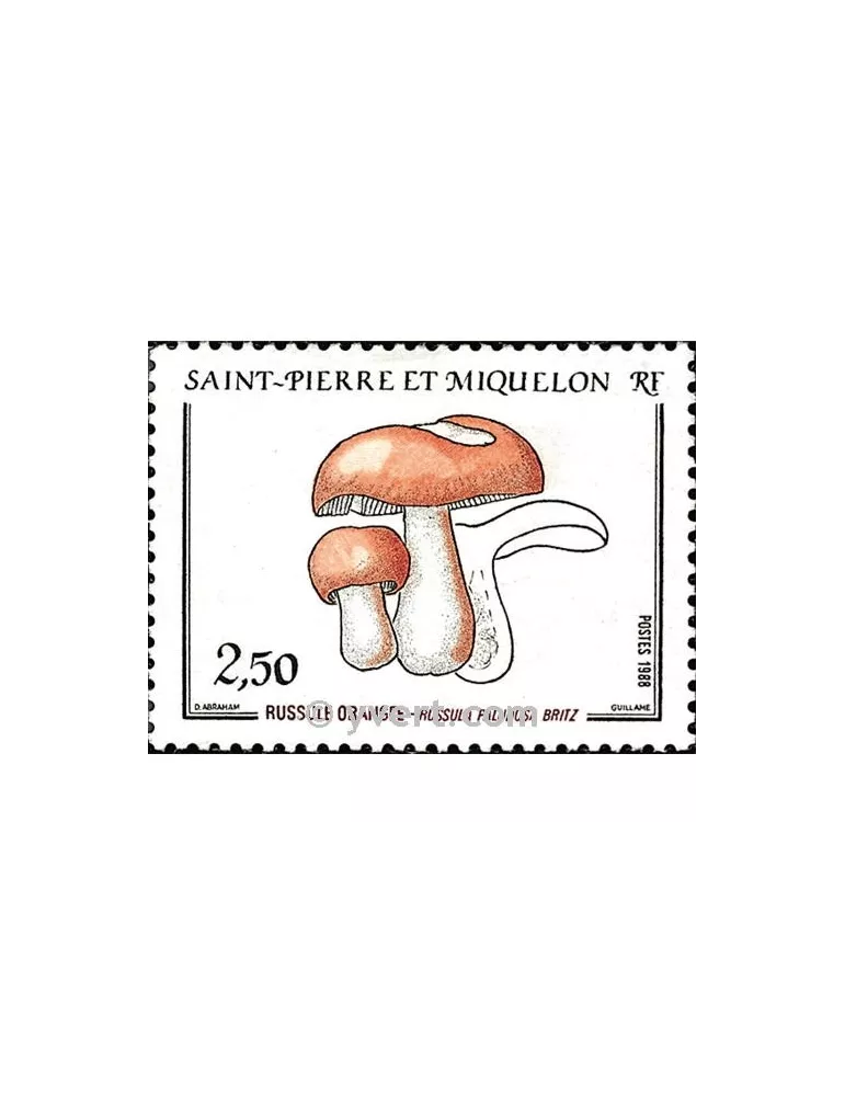 n° 486 -  Timbre Saint-Pierre et Miquelon Poste