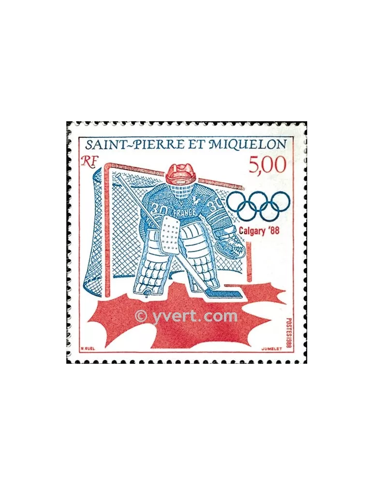 n° 487 -  Timbre Saint-Pierre et Miquelon Poste