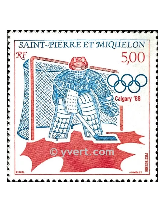 n° 487 -  Timbre Saint-Pierre et Miquelon Poste