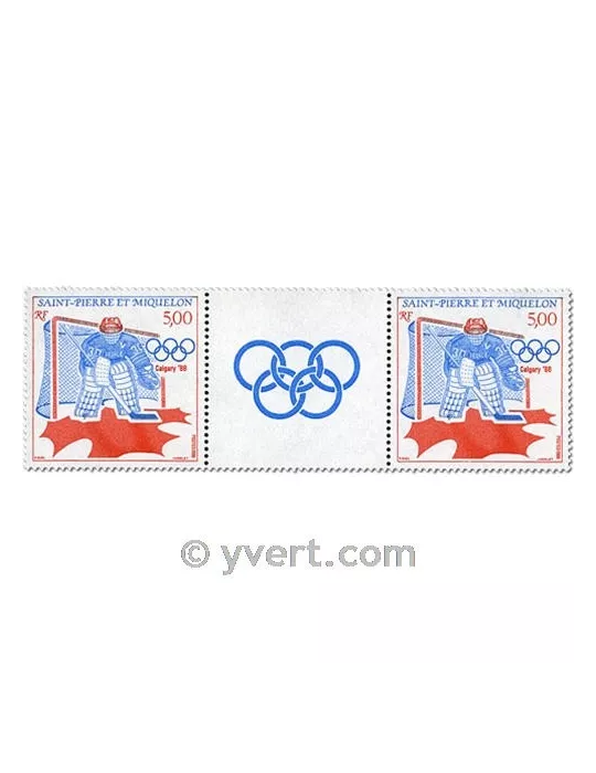 n° 487A -  Timbre Saint-Pierre et Miquelon Poste
