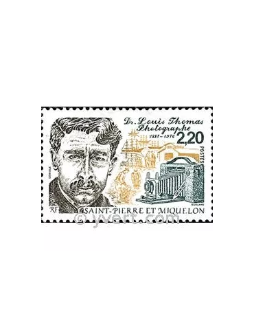 n° 488 -  Timbre Saint-Pierre et Miquelon Poste