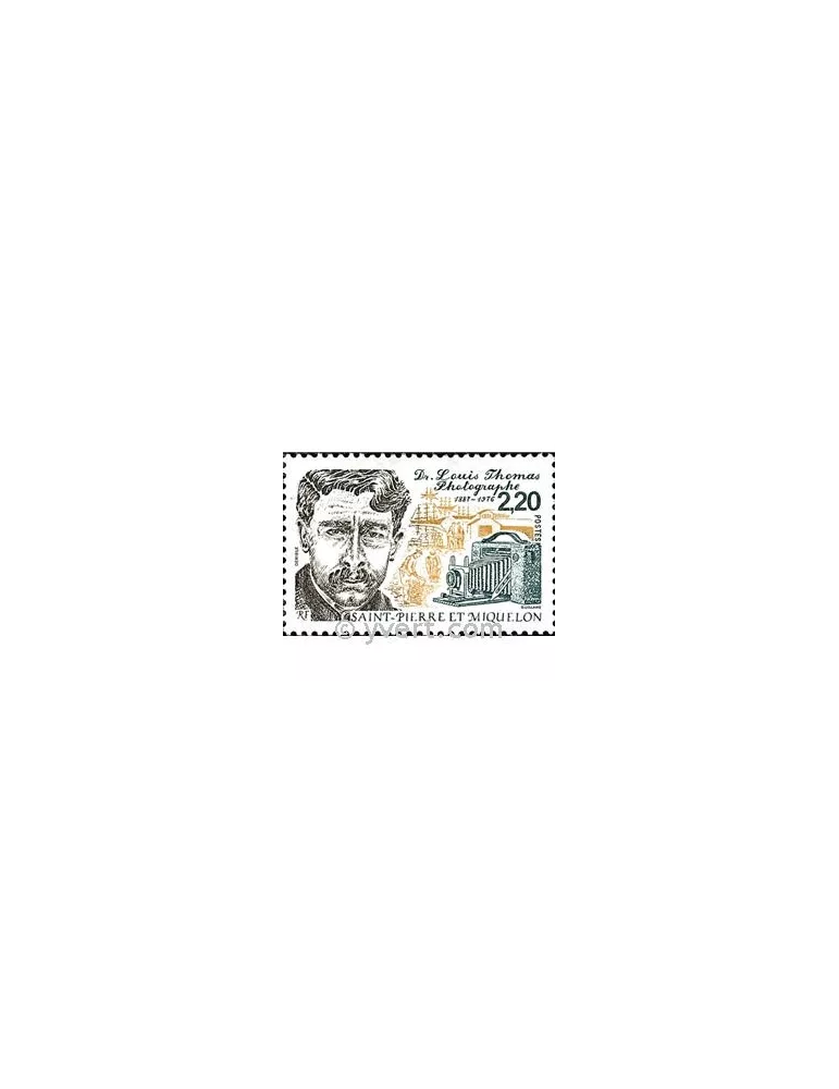 n° 488 -  Timbre Saint-Pierre et Miquelon Poste