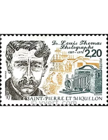 n° 488 -  Timbre Saint-Pierre et Miquelon Poste 2