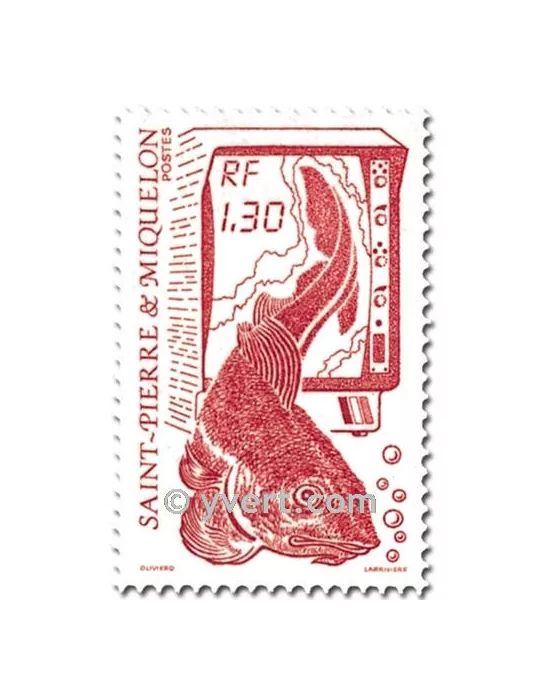 n° 490/491 -  Timbre Saint-Pierre et Miquelon Poste
