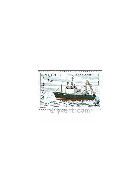 n° 493 -  Timbre Saint-Pierre et Miquelon Poste