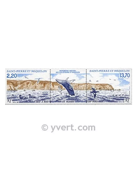 n° 495A -  Timbre Saint-Pierre et Miquelon Poste