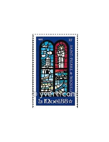 n° 496 -  Timbre Saint-Pierre et Miquelon Poste