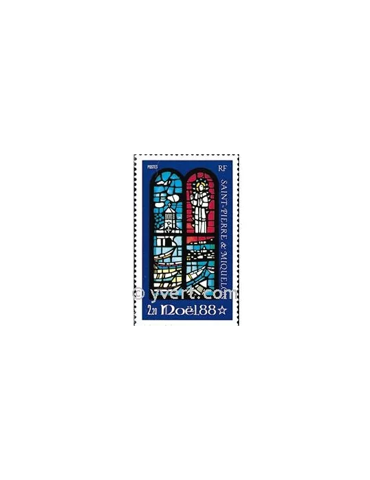 n° 496 -  Timbre Saint-Pierre et Miquelon Poste