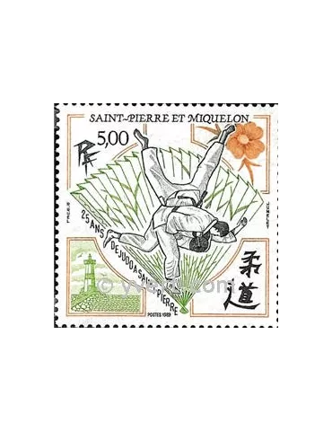 n° 498 -  Timbre Saint-Pierre et Miquelon Poste