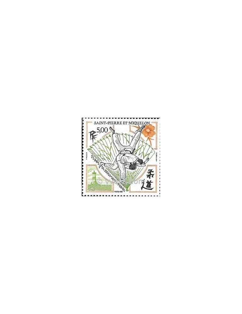 n° 498 -  Timbre Saint-Pierre et Miquelon Poste