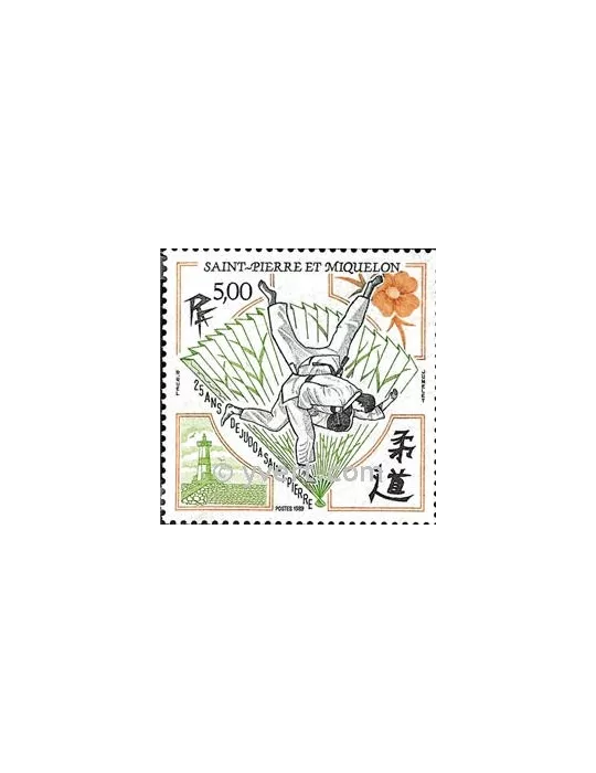 n° 498 -  Timbre Saint-Pierre et Miquelon Poste