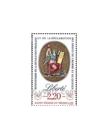 n° 499 -  Timbre Saint-Pierre et Miquelon Poste