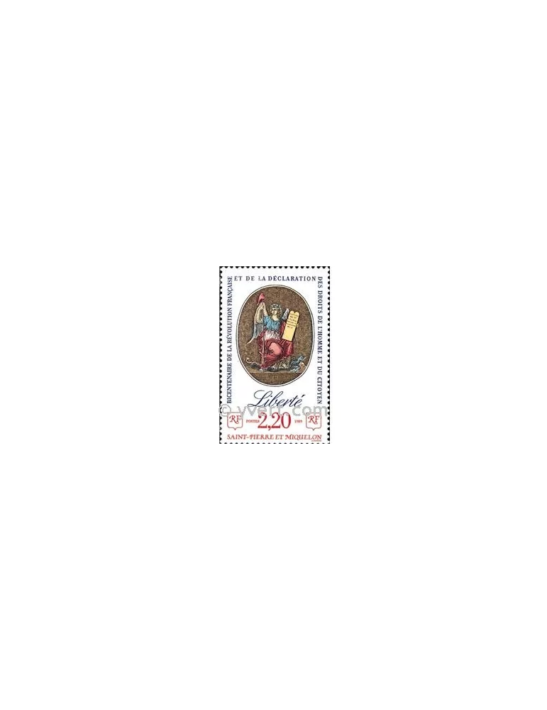 n° 499 -  Timbre Saint-Pierre et Miquelon Poste