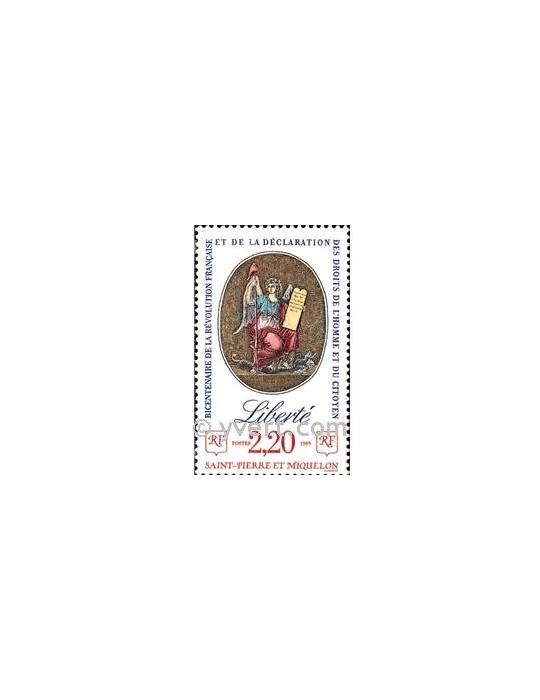 n° 499 -  Timbre Saint-Pierre et Miquelon Poste