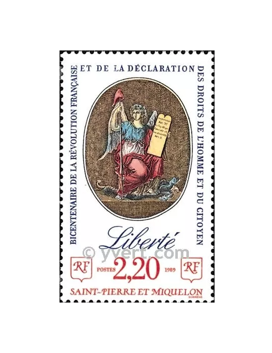 n° 499 -  Timbre Saint-Pierre et Miquelon Poste