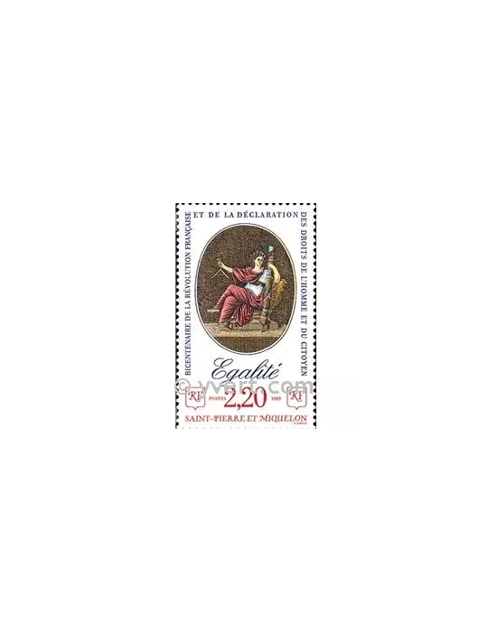 n° 500 -  Timbre Saint-Pierre et Miquelon Poste