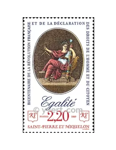 n° 500 -  Timbre Saint-Pierre et Miquelon Poste 2