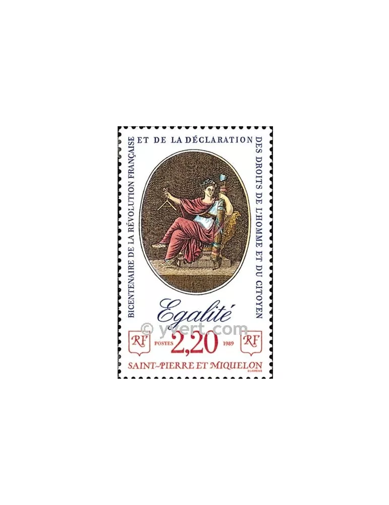 n° 500 -  Timbre Saint-Pierre et Miquelon Poste
