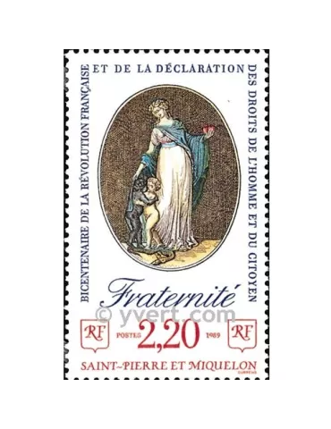 n° 501 -  Timbre Saint-Pierre et Miquelon Poste 2