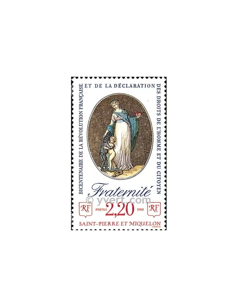 n° 501 -  Timbre Saint-Pierre et Miquelon Poste