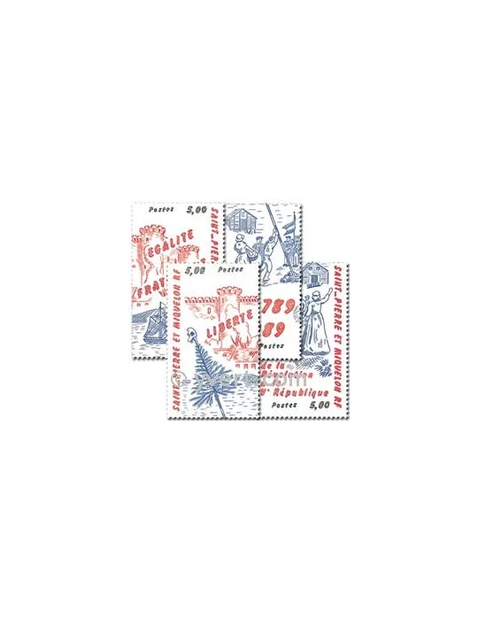 n° 504/507 (BF 3) -  Timbre Saint-Pierre et Miquelon Poste