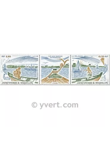 n° 509A -  Timbre Saint-Pierre et Miquelon Poste 2