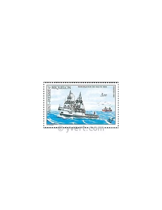 n° 510 -  Timbre Saint-Pierre et Miquelon Poste