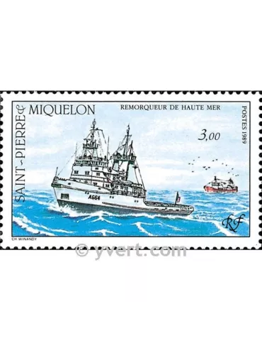 n° 510 -  Timbre Saint-Pierre et Miquelon Poste 2
