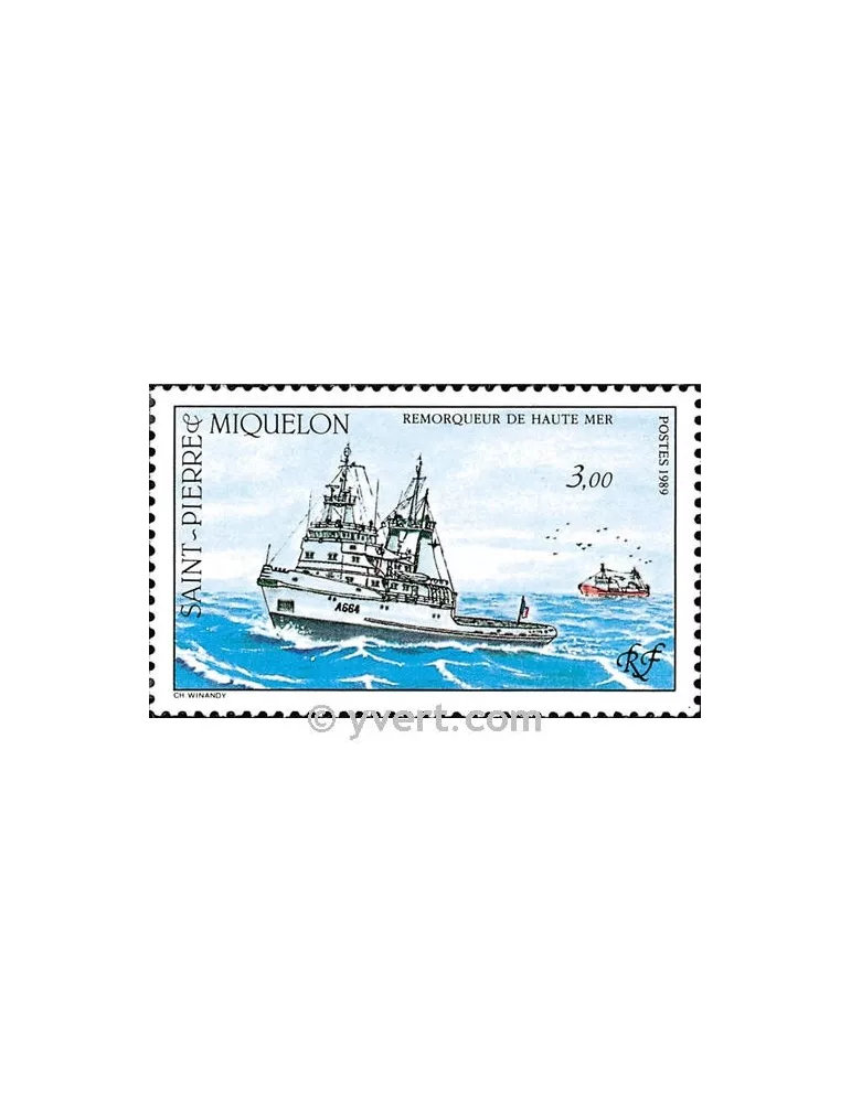 n° 510 -  Timbre Saint-Pierre et Miquelon Poste