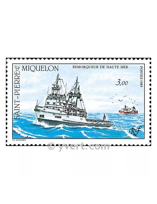 n° 510 -  Timbre Saint-Pierre et Miquelon Poste