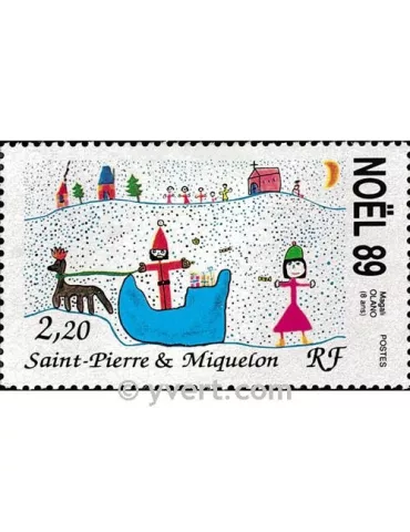 n° 512 -  Timbre Saint-Pierre et Miquelon Poste 2